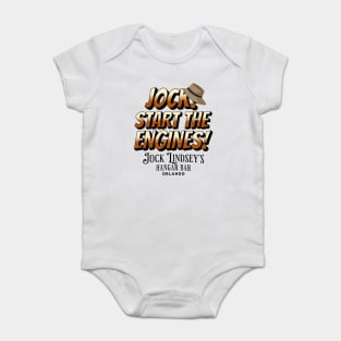 Jock! Start The Engines! Jock Lindsey's Hangar Bar Orlando Florida Baby Bodysuit